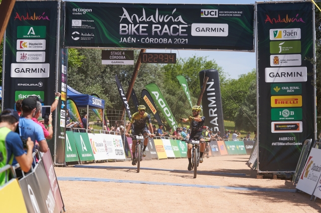 Sánchez and Morcillo score the first Spanish victory in the Andalucía Bike Race by Garmin