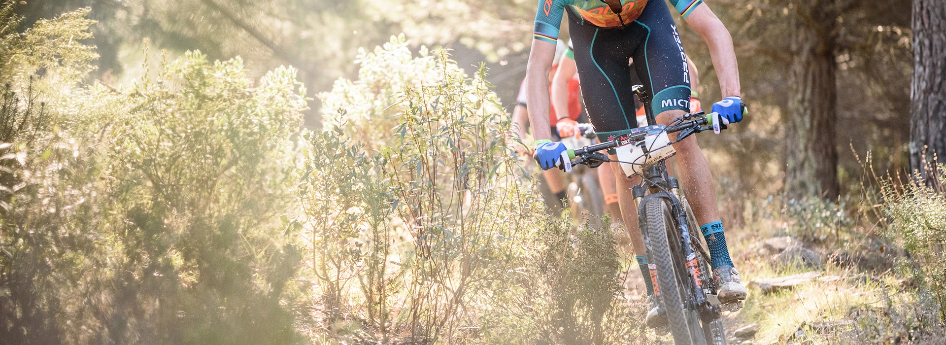 “The trails and singletracks are fantastic!”